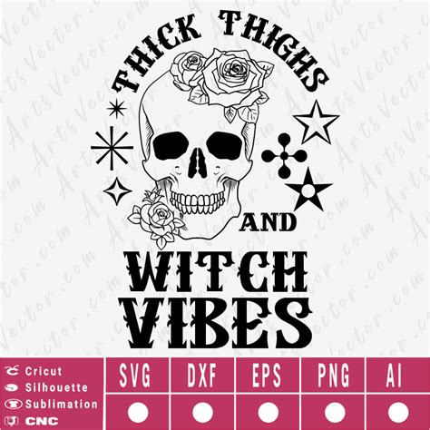 Transform your Digital Projects with Witch Cibes inspired SVG Designs
